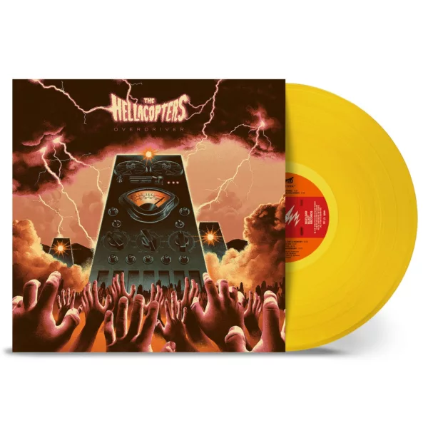 Overdriver (yellow vinyl Sweden Only) poster