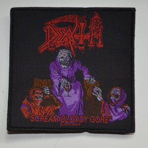 Patch Scream Bloody Gore (9,5 x 9,5 cm)