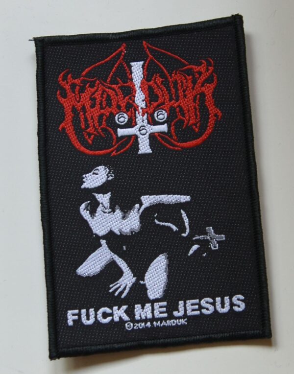 Patch Fuck Me Jesus (7 x 10,4 cm)