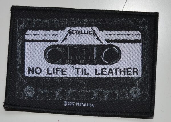 Patch No Life Til Leather (10,3 x 7,5 cm)