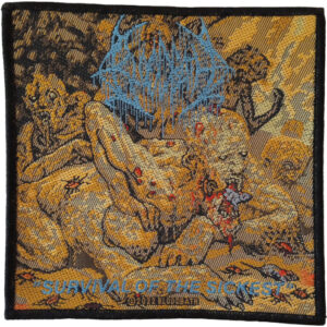 Silver Survival Of The Sick Patch (10,0 x 10,0 cm)
