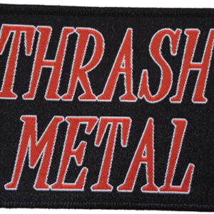 Patch Thrash Metal (7,8 x 9,9 cm)