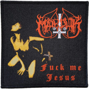 Patch Fuck Me Jesus (9,6 x 9,5 cm)