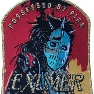 Patch Possessed By Fire Gold Border (11,1 x  9,8 c
