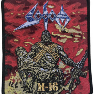 Patch M-16 Black Border (12,4 x  11 cm)