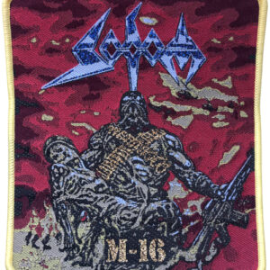Patch M-16 Yellow Border (12,4 x  11 cm)