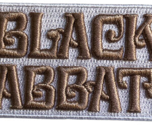 Patch Text Logo Red (4,5 x 9,4 cm)