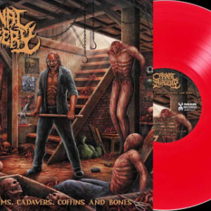 Graveworms, Cadavers, Coffins and Bones (Red LP)