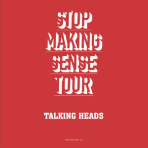 Stop Making Sense Tour 2 LP Red Vinyl