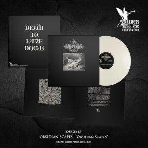 Obsidian Scapes (Cream White Bone Vinyl LP)