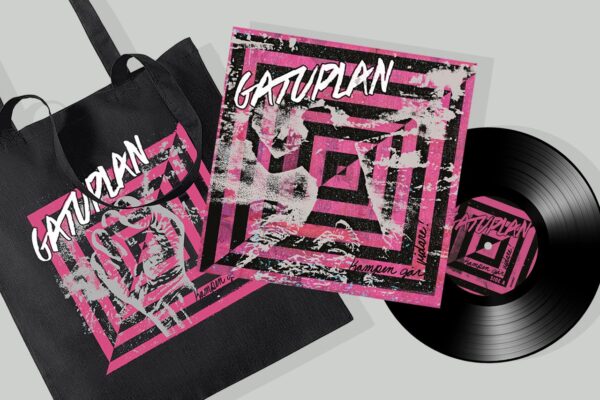 Kampen Går Vidare! - LP Black + Bag