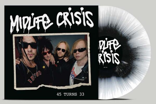 45 turns 33 (Splatter Black/White Vinyl)