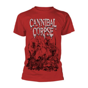 T/S Pile of Skulls Red (S)