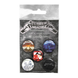 Button Badge Set Albums 1983-1991