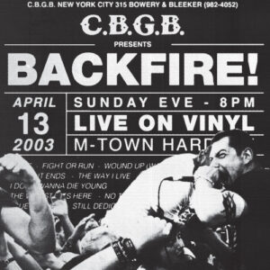 Live At CBGBs (Clear/Black Splatter Vinyl LP)