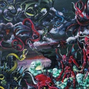 Through Sheer Will And Black Magic (Splatter LP)