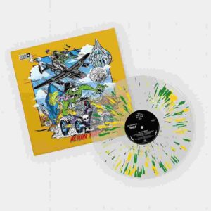 Action Rock LP (LTD Clear Yellow/Green Splatter Vi