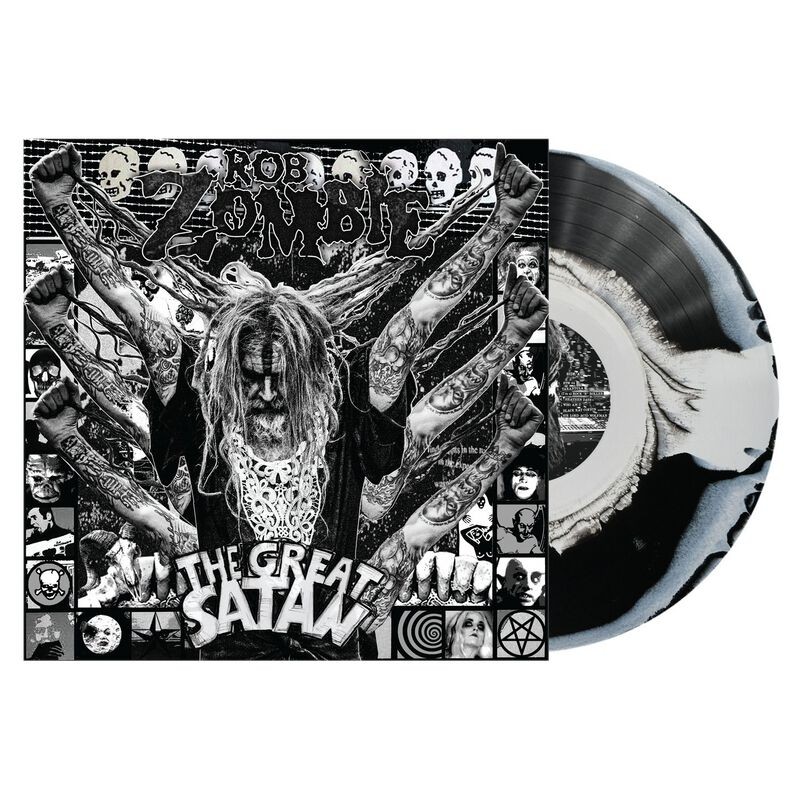 The Great Satan (Black White Swirl )