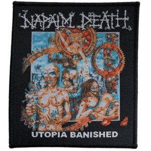 Patch Utopia Banished Black Border (10,8 x 9,4 cm)
