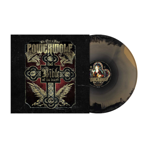 Bible Of The Beast (Gold/Black Corona Vinyl LP)