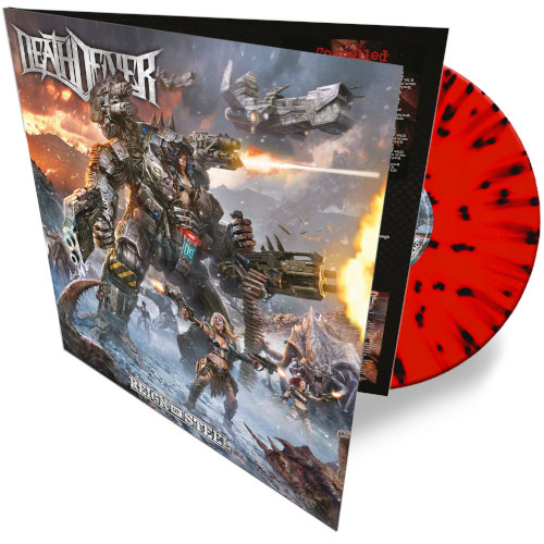 Reign of Steel (Red/Black Splatter Vinyl LP)